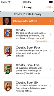 crostix iphone screenshot 2