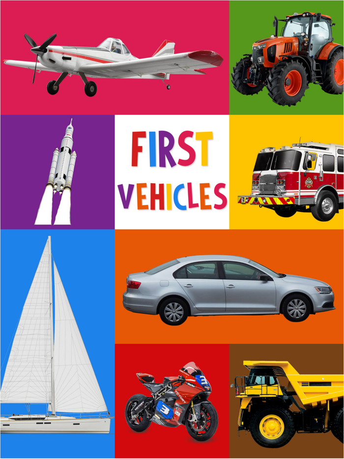 First Words for Baby Vehicles