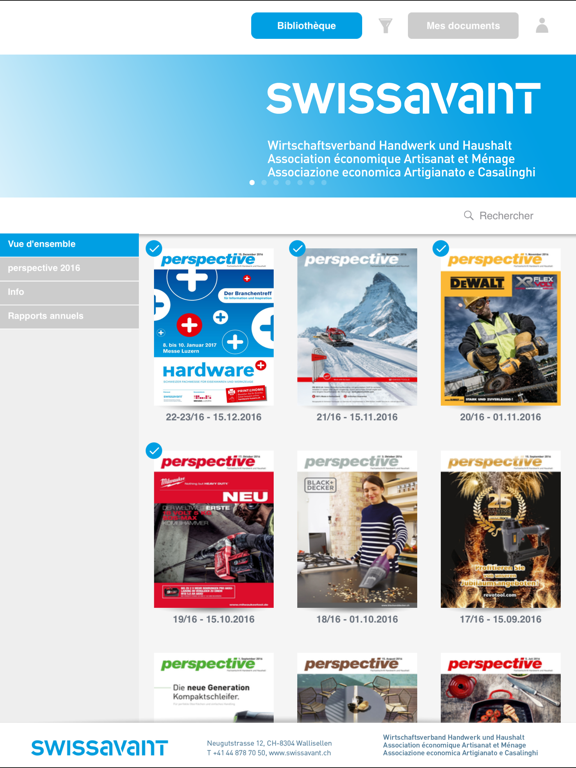 Screenshot #4 pour Swissavant digital
