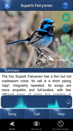Bird Song Id Australia - Automatic Recognition iPhone image 2