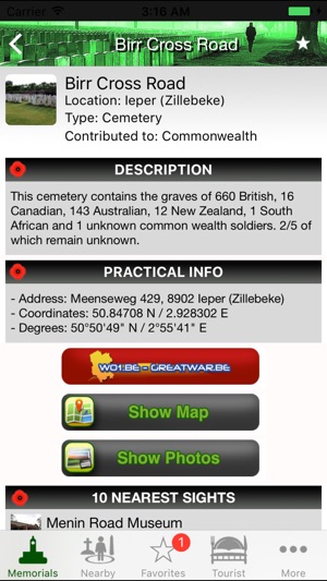 Flanders Fields Memorials(圖2)-速報App