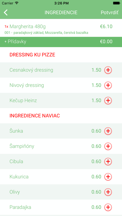 App screenshot