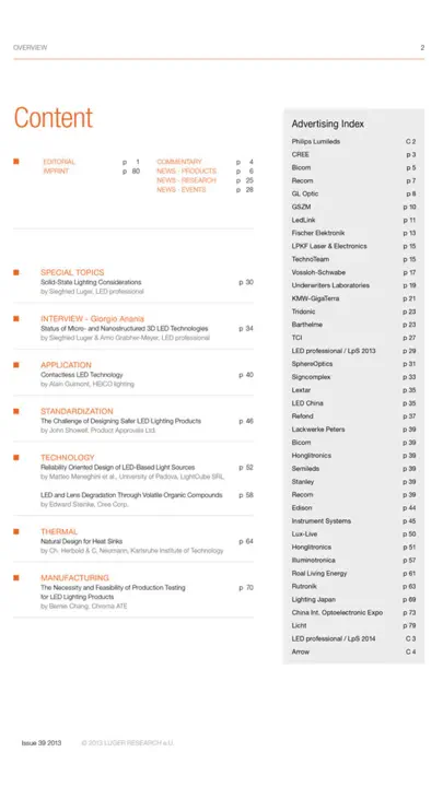 LED Professional Review (LpR) iPhone Screenshot 4