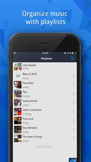 Capture d'écran de CloudBeats: Lecteur De Musique sur iPhone 5