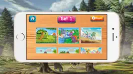 Game screenshot Динозавры Игры пазлы для детей, малышей бесплатно hack
