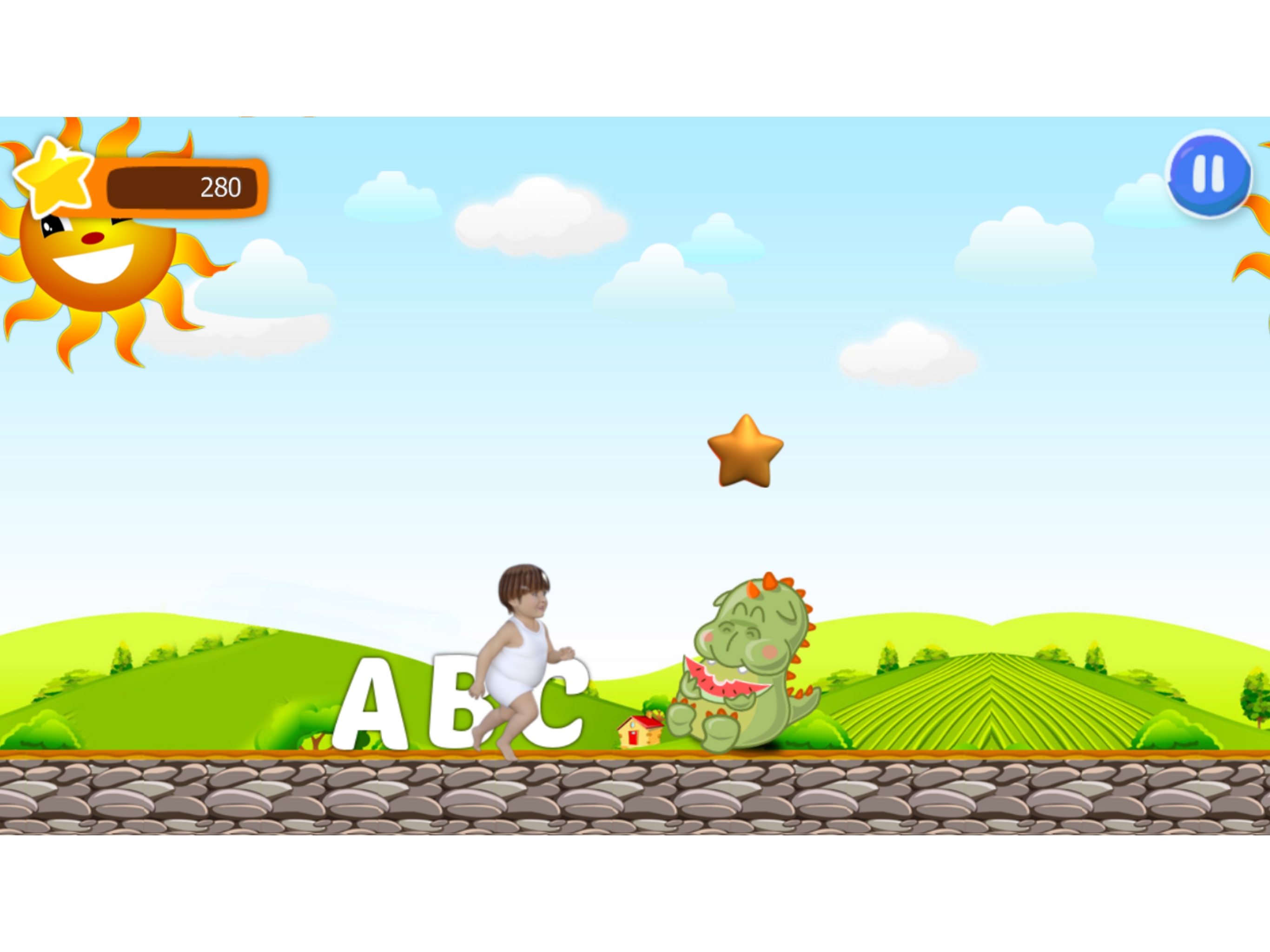 Genius rush magic alphabet ABC word learning free