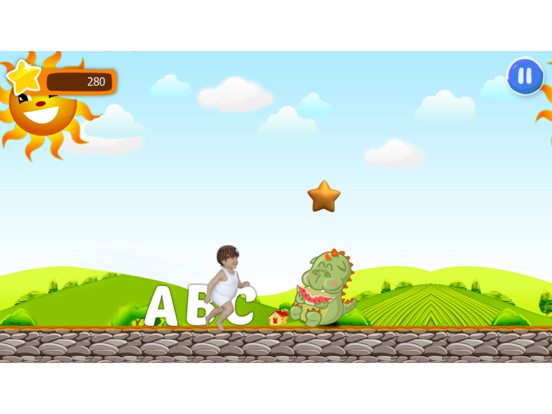 Genius rush magic alphabet ABC learning games free iPad screenshot