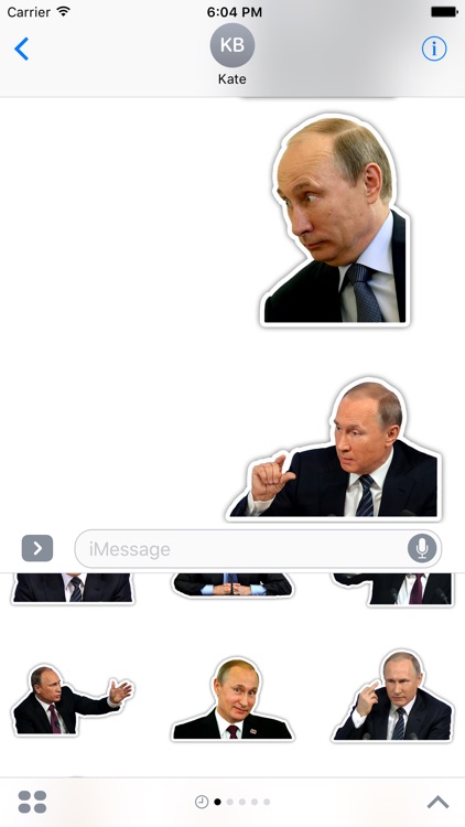 Putin stickers - imessage funny stickers screenshot-3