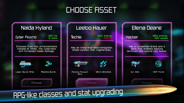 Neon Chrome screenshot-4