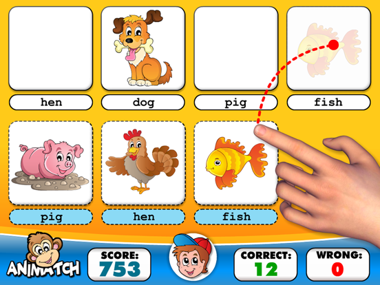 Alphabet Learning ABC Puzzle Game for Kids EduAbby iPad app afbeelding 4
