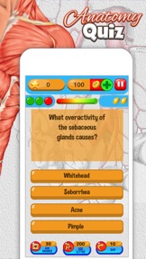 Anatomy Quiz - Science Pro Brain Education Game screenshot