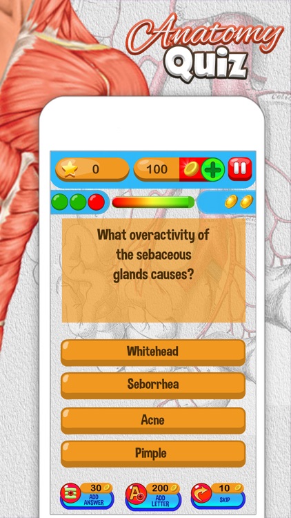 Anatomy Quiz - Science Pro Brain Education Game screenshot-4