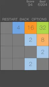 Puzzle - Merge Numbers game free screenshot #2 for iPhone