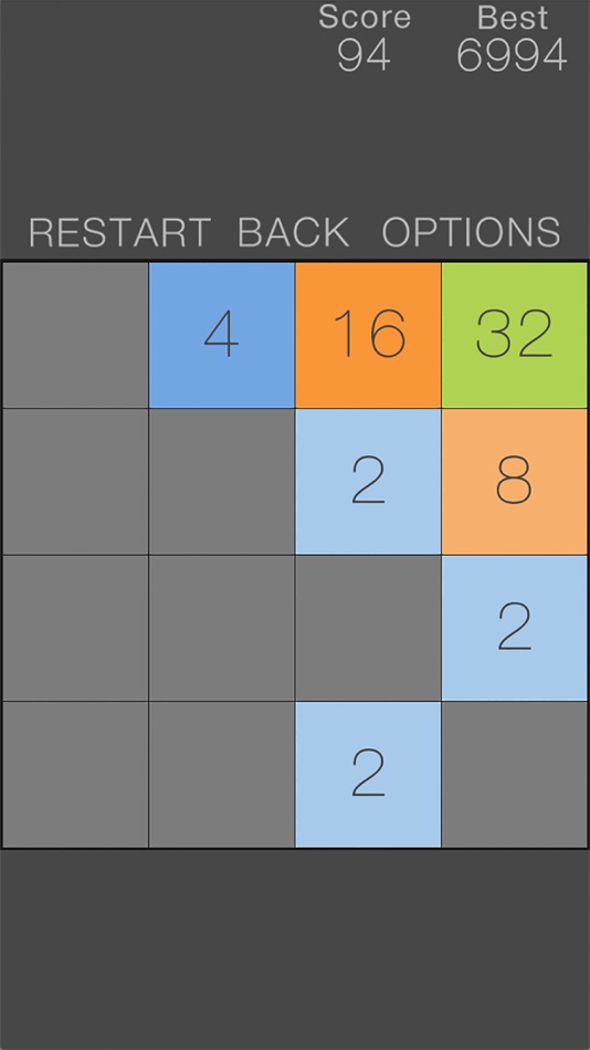 #2. Puzzle - Merge Numbers game free (iOS) 来自: Alexander Maslennikov