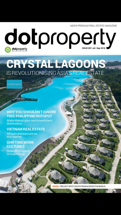 Screenshot 1 of Dot Property Magazine App