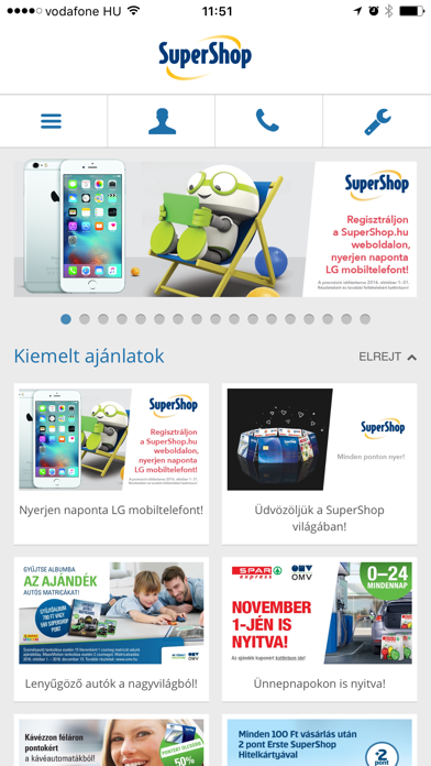 Screenshot #1 pour SuperShop Magyarország