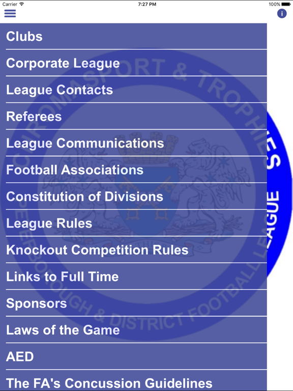 Screenshot #4 pour Peterborough & District Football League