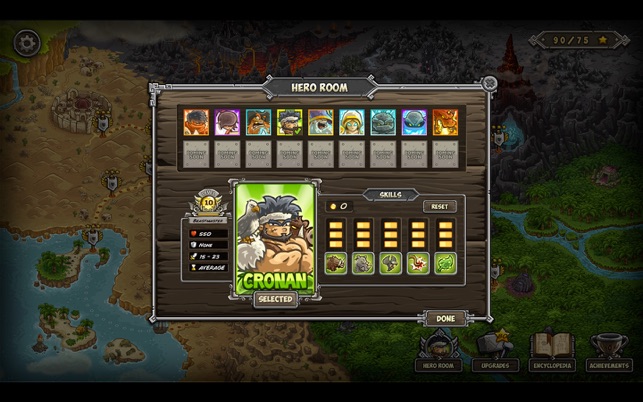 ภาพหน้าจอของ Kingdom Rush Frontiers HD