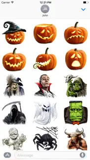 fantasy characters: halloween & horror edition iphone screenshot 1