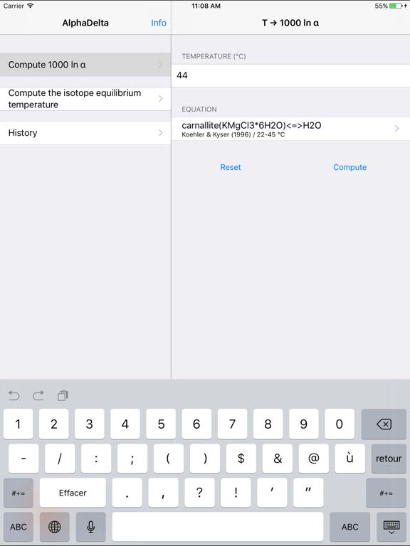 AlphaDelta iPad screenshot 5 - Reference app