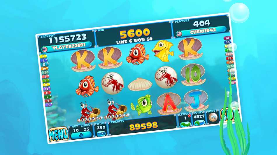 Fishy Slots Fun - 4.10 - (iOS)