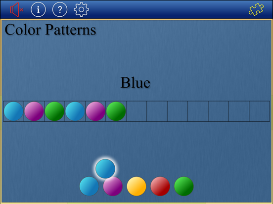Screenshot #4 pour Patterns Colors and Shapes