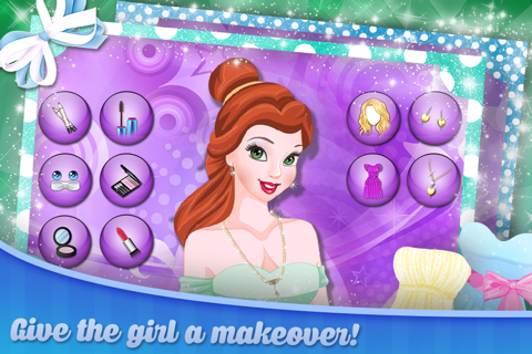 Cartoon Princess Beauty Salon screenshot 3