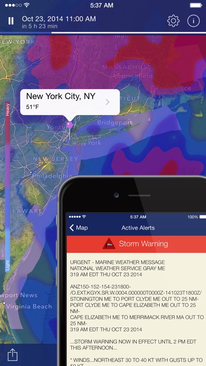 NOAA Radar Pro – Weather Alerts & Forecast screenshot-4