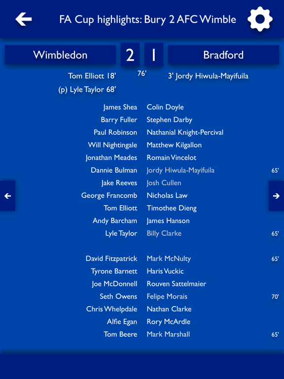 Screenshot #6 pour All The News - AFC Wimbledon Edition