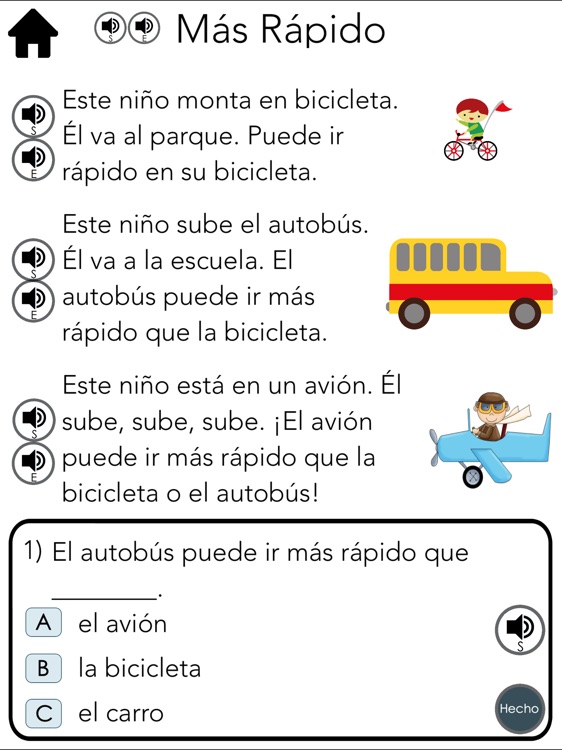 Spanish Reading Level 4