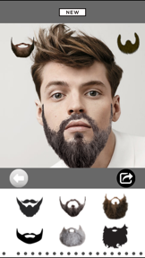 Mooch - Beard & Mustache Photo Editor for Men Face screenshot