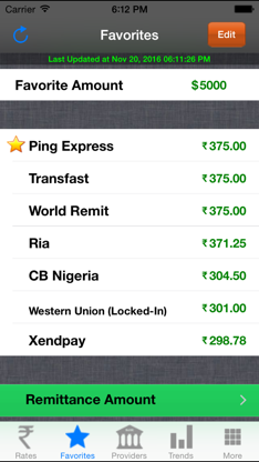 Naira Exchange Rates screenshot 2