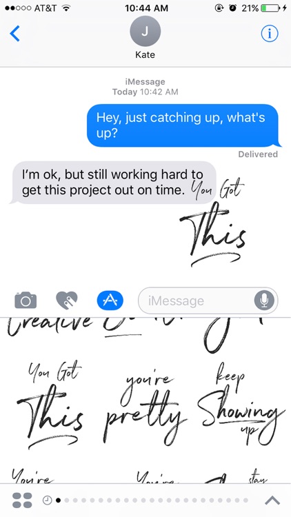 Encouragement Stickers