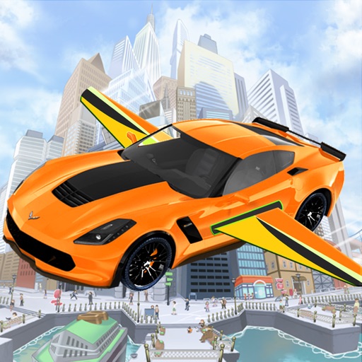 Real Futuristic Flying Car: Best Pilot Simulator Icon