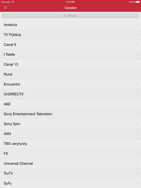 Screenshot #4 pour Televisión Argentina para iPad