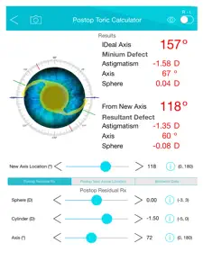 Panacea IOL & Toric Calculator screenshot #3 for iPad