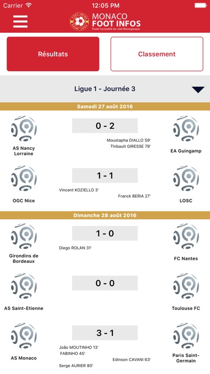 Monaco Foot Infos : toute l'actualité du club Monégasque - AS Monaco édition