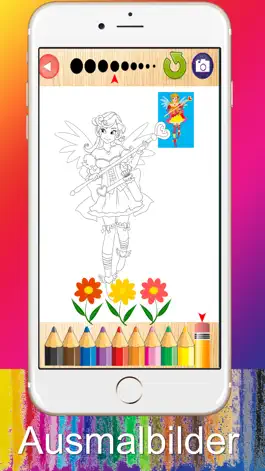 Game screenshot Ausmalbilder für Kinder Kleine Prinzessin hack