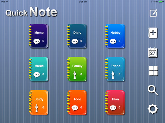 Quick Note Lite iPad screenshot
