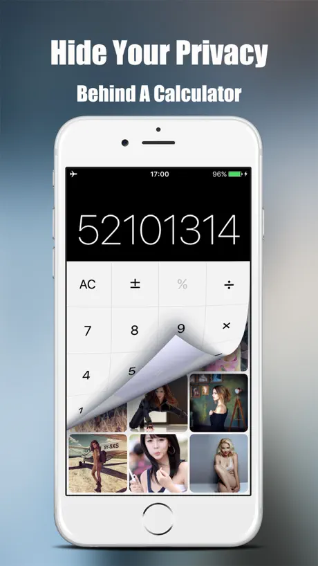 PriVault - Private Photo Vault, Hide behind a calculator your se