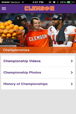 Clemson OFFICIAL Kricket App screenshot 4