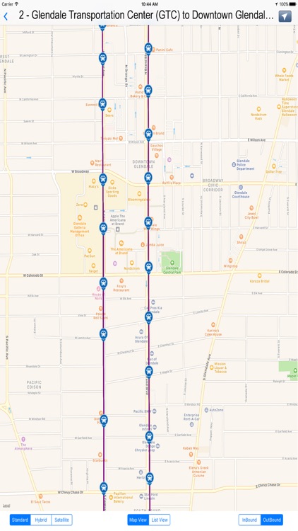 Glendale Beeline Transits - California