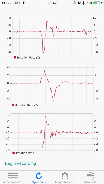 Gyro - Record Device Motion Data