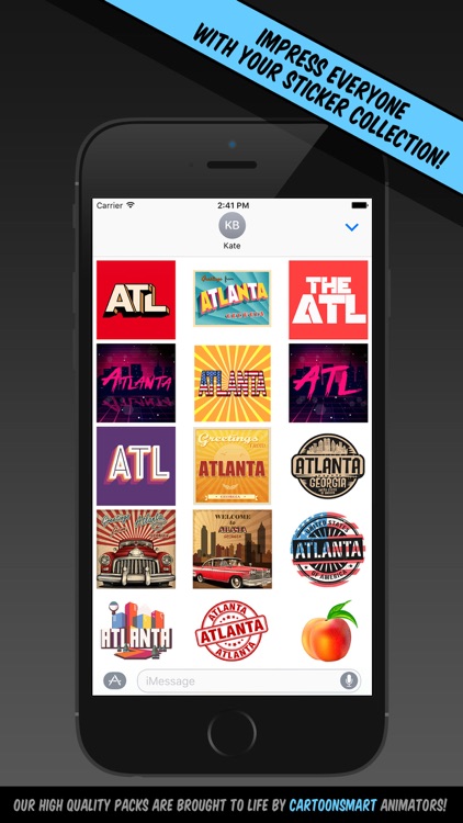 Atlanta Stickers screenshot-0