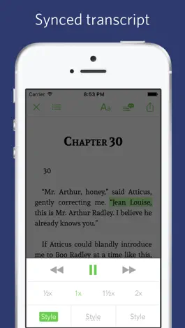 Game screenshot To Kill a Mockingbird - sync transcript apk