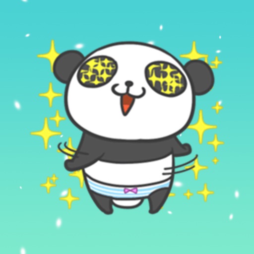 Pleasant Panda Sticker Icon