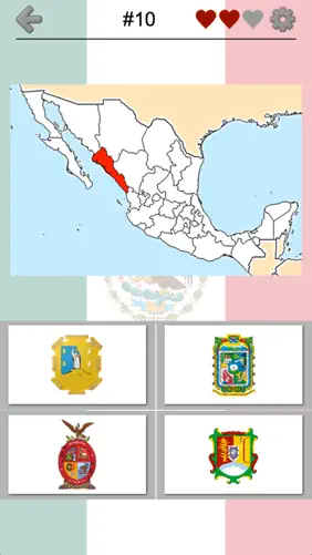 Mexican States - Quiz about Mexico screenshot 5
