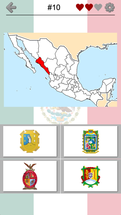 Mexican States - Quiz about Mexicoのおすすめ画像5