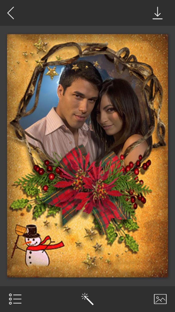 Christmas Santa Hd Photo Frames - Frame editor