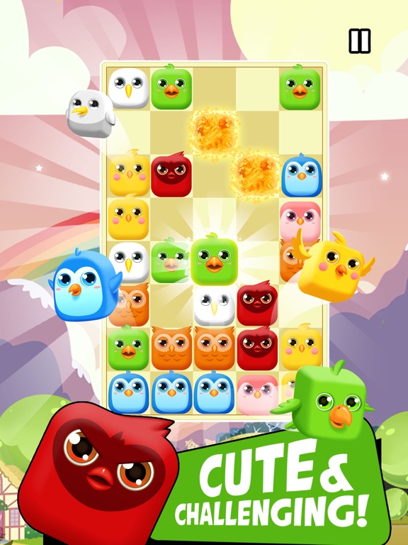 Screenshot #4 pour Brick Birds - Drop & Pop